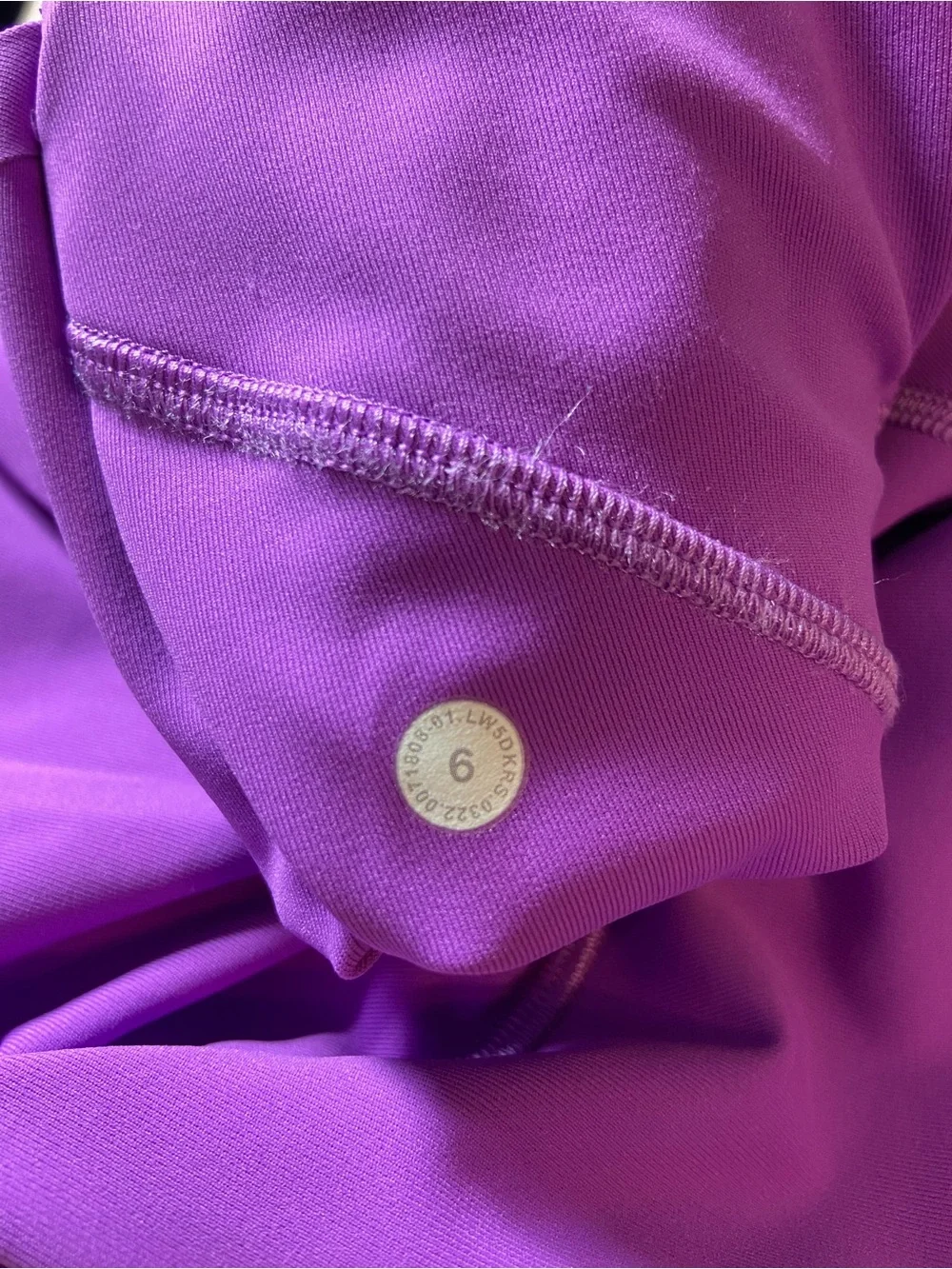Lululemon Swift Speed Moonlit Magenta High Rise Tight Leggings Pants Sz 6 W5DKRS